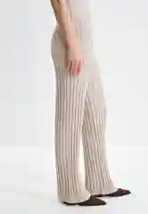 Бежевый брюки женские Zarina утепленные