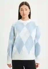 Бежевый джемпер женский Zarina вязаный