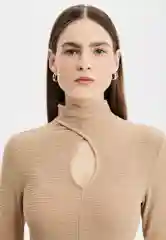 Бежевый джемпер Женский Zarina