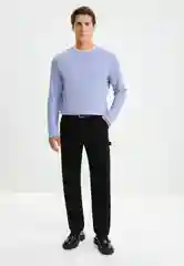 Лавандовый джемпер Мужской Zarina