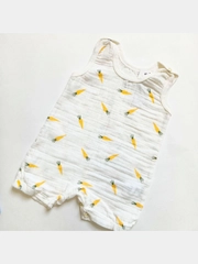 Боди песочник хлопковый для девочек Kidaxi baby