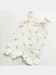 Боди песочник хлопковый для девочек Kidaxi baby