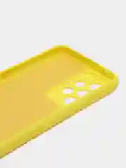 Желтый чехол для Samsung A13 4G, A50, A50S, A30S, A52, A53, A51, A32 с защитой камеры, самсунг