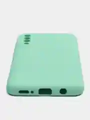 Салатовый чехол для Samsung A13 4G, A50, A50S, A30S, A52, A53, A51, A32 с защитой камеры, самсунг