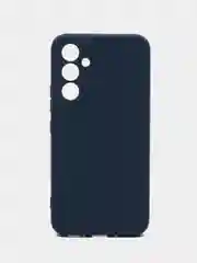 Синий меланж чехол для Samsung A24, A34, A54 с защитой камеры, Самсунг