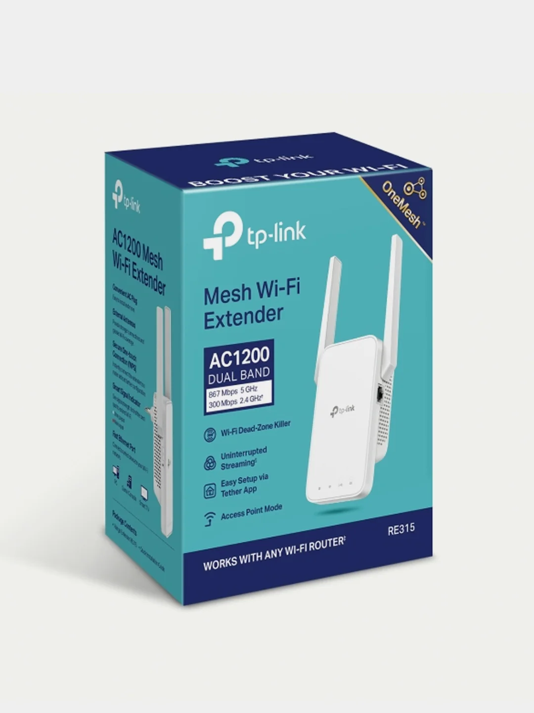Усилитель Wi-Fi сигнала TP-Link RE315 с поддержкой Mesh