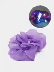 Фиолетовый светящиеся резинки для волос