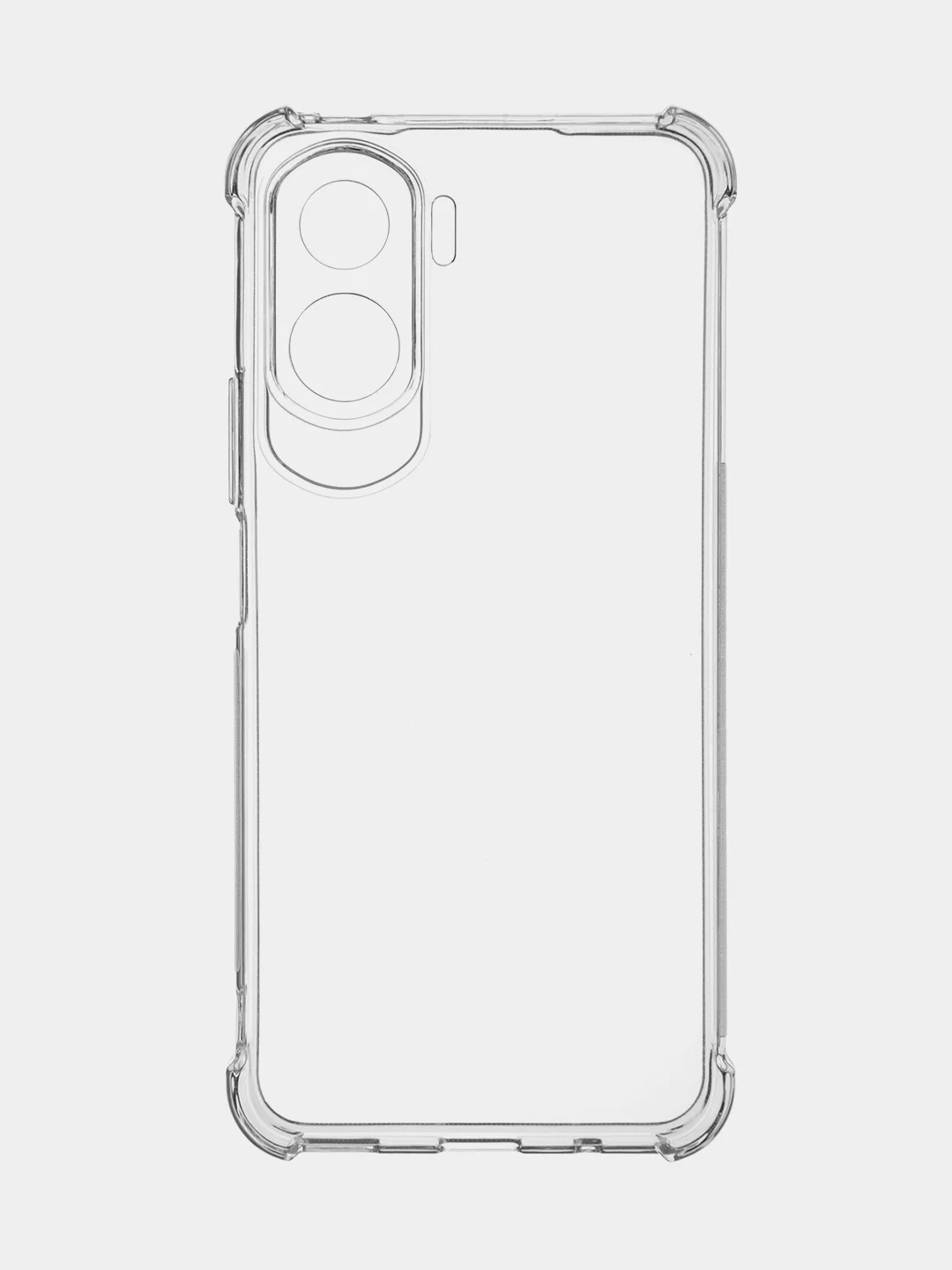 Прозрачный противоударный чехол для Honor 90 Lite и X50i, силиконовый Rosco, с усиленными углами