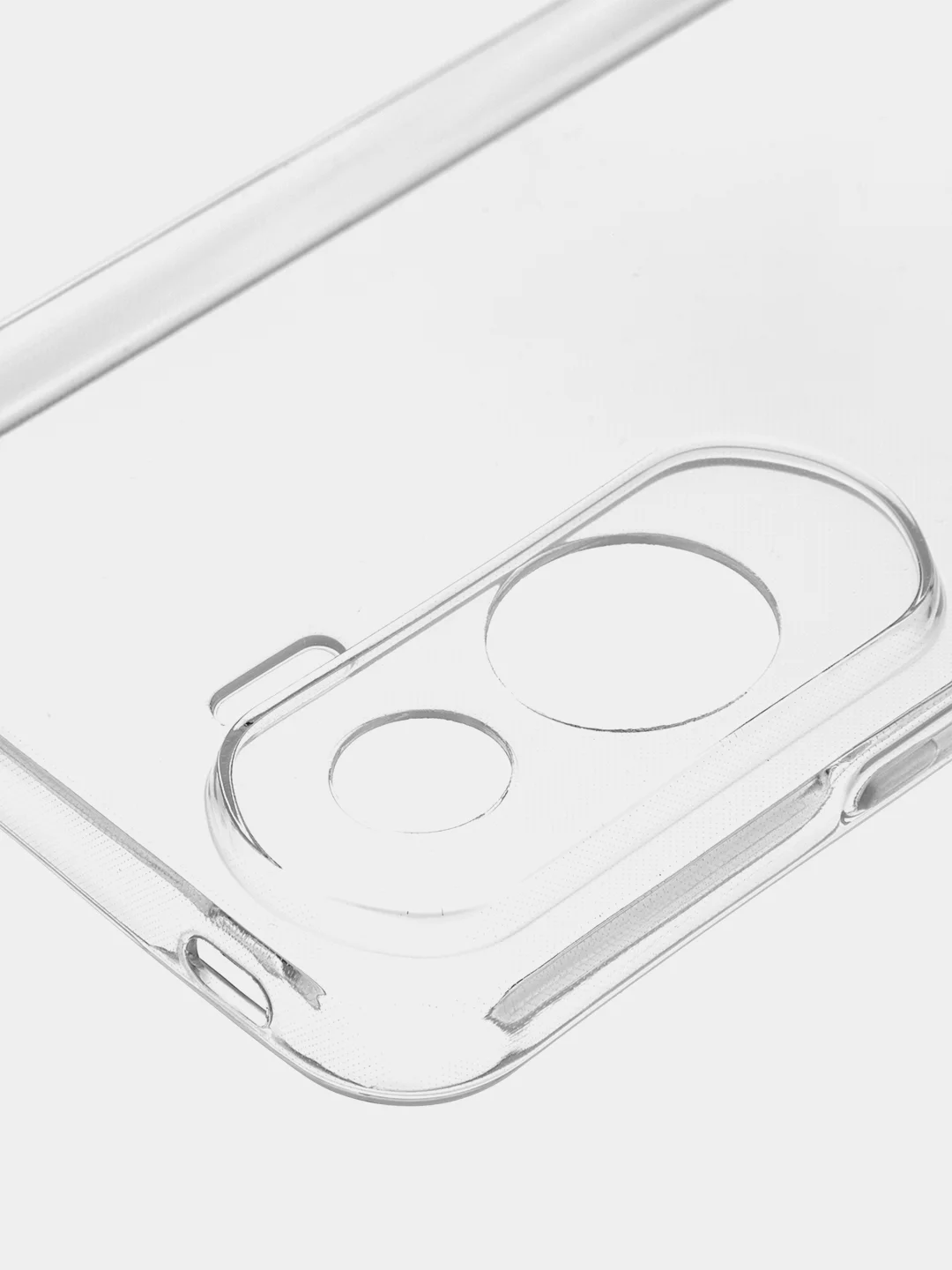 Прозрачный чехол для Honor 90 Lite, Honor X50i матовый / прозрачный ROSCO силиконовый с защитой камер