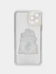 Тёмно-розовый чехол на iPhone 11/12/13/14 Pro Max/7/8 Plus/XR/XS/X, айфон про макс, прозрачный