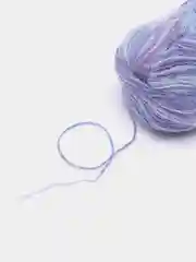 Лавандовый пряжа пух норки