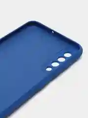 Синий чехол для Samsung A13 4G, A50, A50S, A30S, A52, A53, A51, A32 с защитой камеры, самсунг