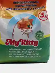 Наполнить для кошачьего туалета, впитывающий, минеральный 10 литров