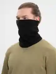 Черный бафф спортивный, снуд для спорта, снуд флисовый для бега