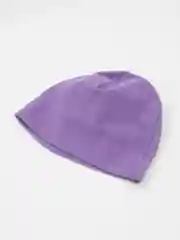 Сиреневый флисовая шапка