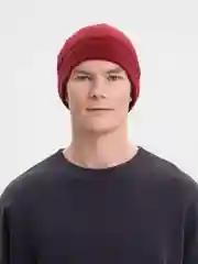 Бордовый флисовая шапка