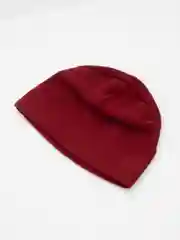 Бордовый флисовая шапка