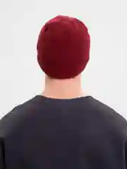 Бордовый флисовая шапка
