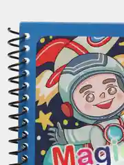 Индиго книжка водная многоразовая раскраска с маркером