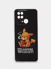 Карамельный чехол для Xiaomi Redmi 10C, Poco C40 / Сяоми Редми 10С, Поко С40, силиконовый, с рисунком