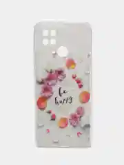 Марсала чехол для Xiaomi Redmi 10C, Poco C40 / Сяоми Редми 10С, Поко С40, силиконовый, с рисунком