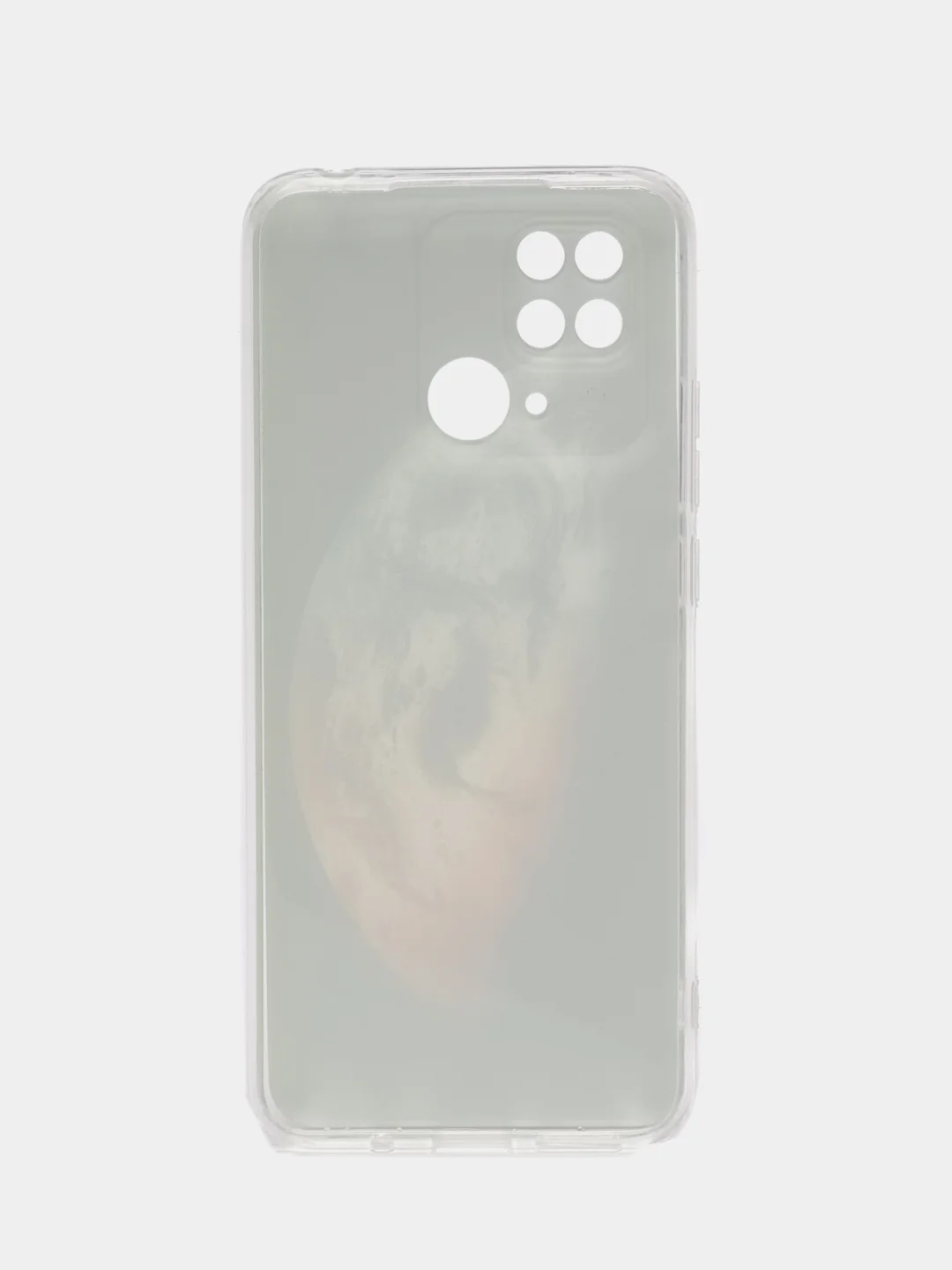 Светло-коричневый чехол для Xiaomi Redmi 10C, Poco C40 / Сяоми Редми 10С, Поко С40, силиконовый, с рисунком