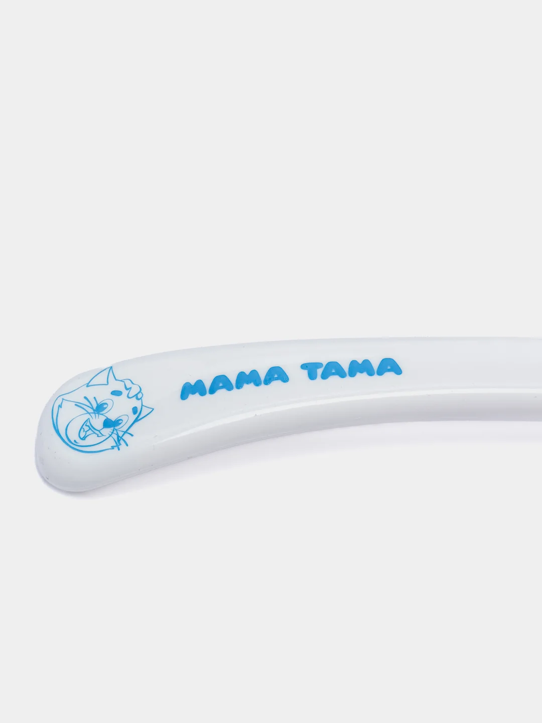Ложки "Мама Тама", с мягким кончиком, 2 шт, 4 мес, белые