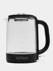 Чайник Kitfort КТ-6156, 2200Вт, 1,5л, стекло