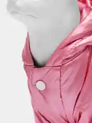 Фуксия комбинезон для собак, зимний, утепленный, с капюшоном
