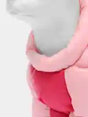 Розовый комбинезон для собак зимний, утепленный