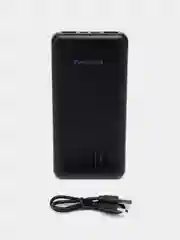 Черный повербанк Premium, 10000 mah
