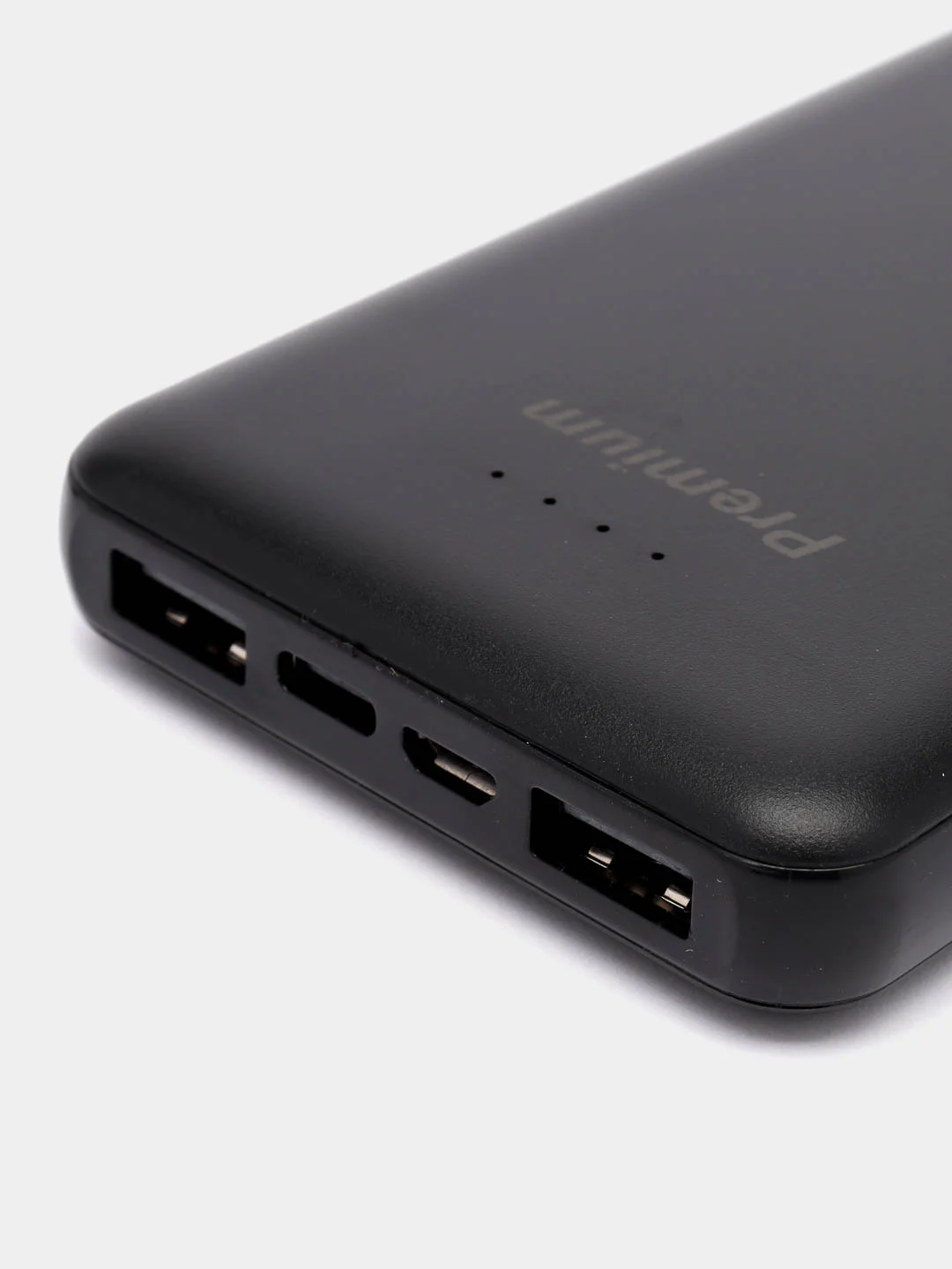 Черный повербанк Premium, 10000 mah