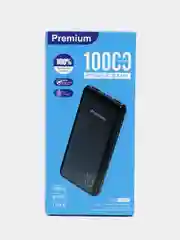 Черный повербанк Premium, 10000 mah