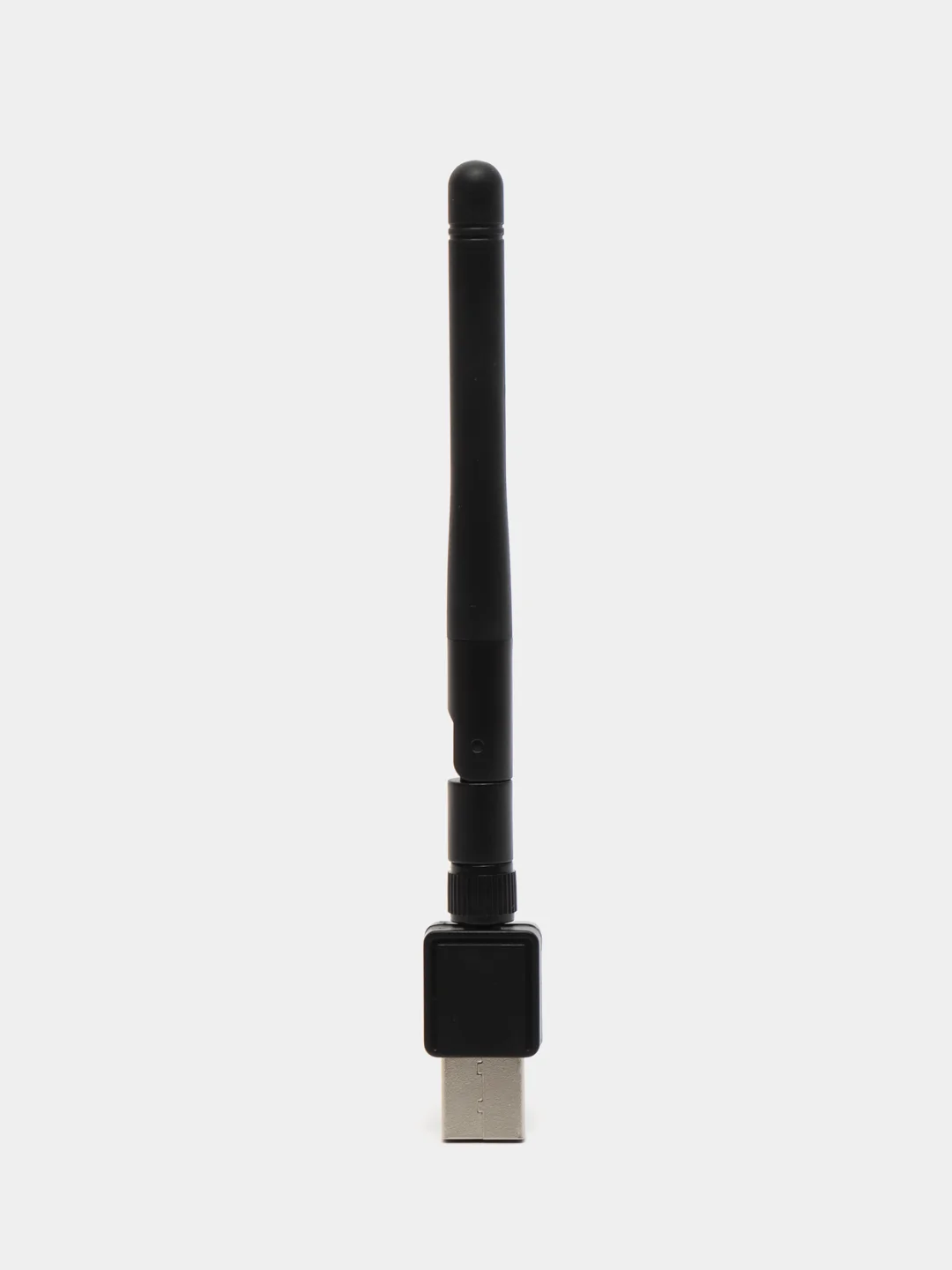 Черный беспроводной сетевой Wi-Fi адаптер, с антенной, USB 2.4G