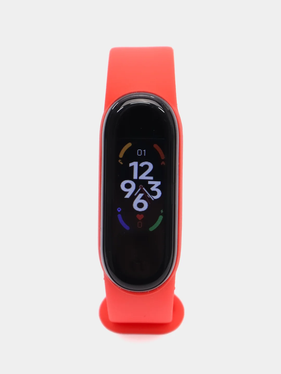 Красный фитнес-браслет Smart Band M7 FitPRO