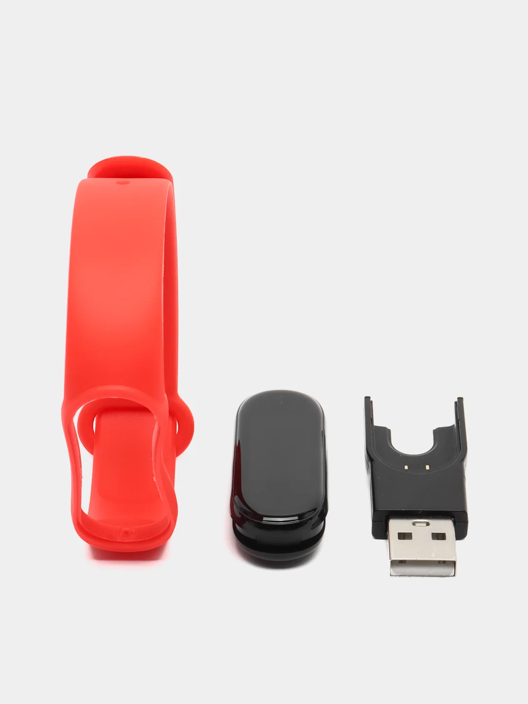 Красный фитнес-браслет Smart Band M7 FitPRO
