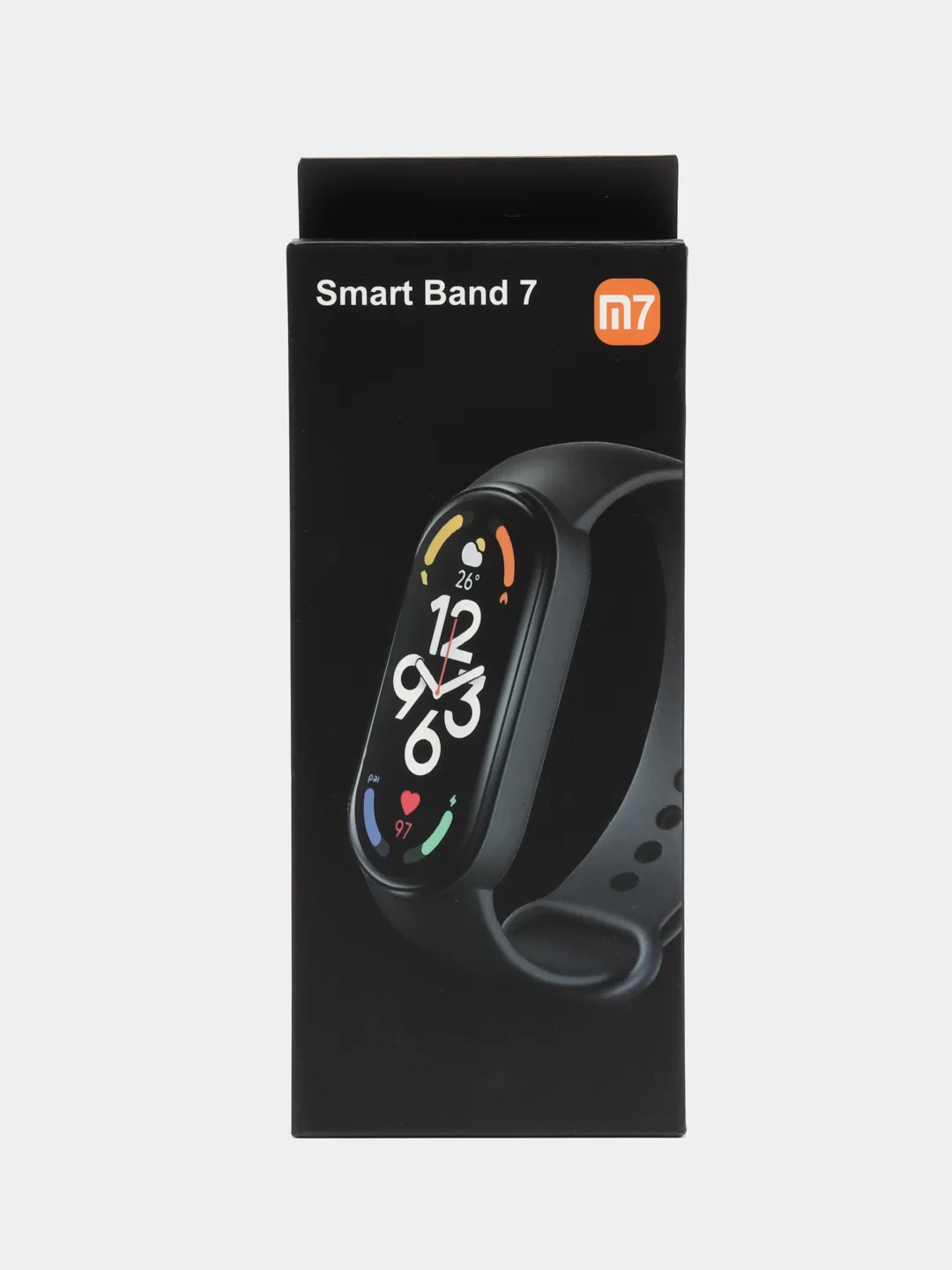 Черный фитнес-браслет Smart Band M7 FitPRO