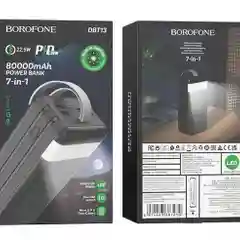 Портативный аккумулятор Power Bank Borofone DBT13 80000 mAh, 4 USB, внешний аккумулятор