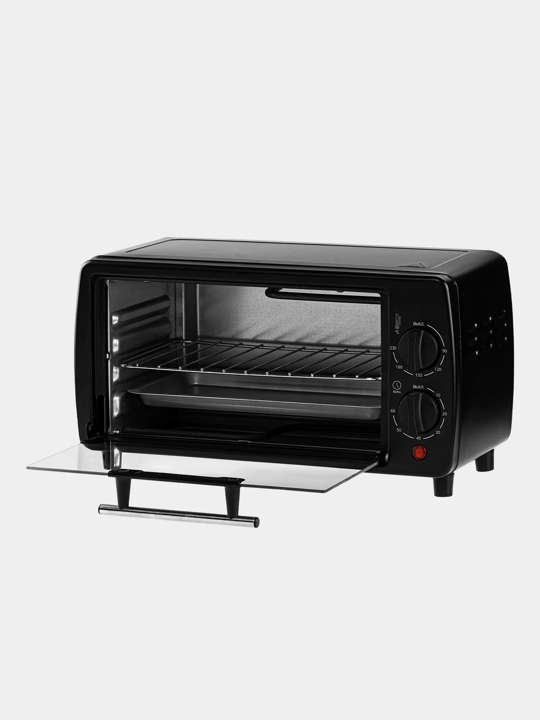 Мини-печь GALAXY LINE GL2625, черный, 1000 Вт