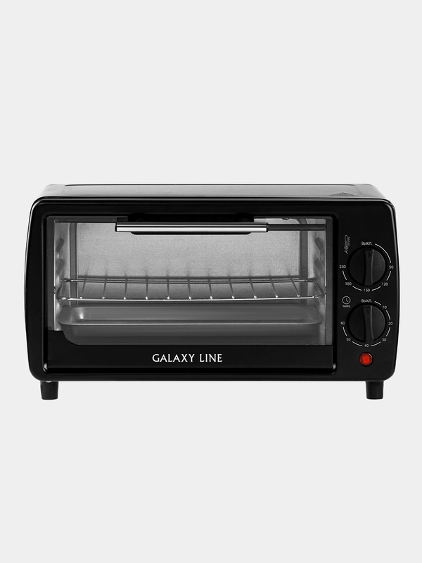 Мини-печь GALAXY LINE GL2625, черный, 1000 Вт