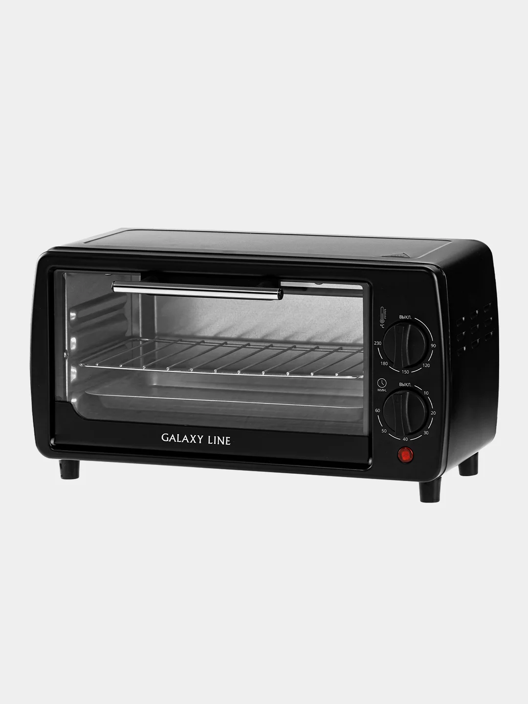 Мини-печь GALAXY LINE GL2625, черный, 1000 Вт