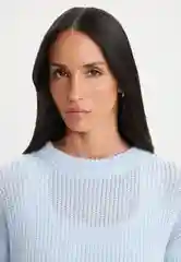 Лазурный джемпер Женский Zarina