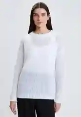 Белый джемпер Женский Zarina