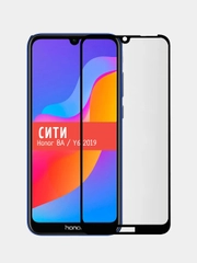 Защитное стекло для Huawei Honor 8A / Huawei Y6 2019 на весь экран