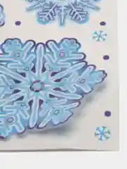 Аметистовый набор для декорирования, наклейки на окна новогодние. Размер: мм 246x167, ПВХ