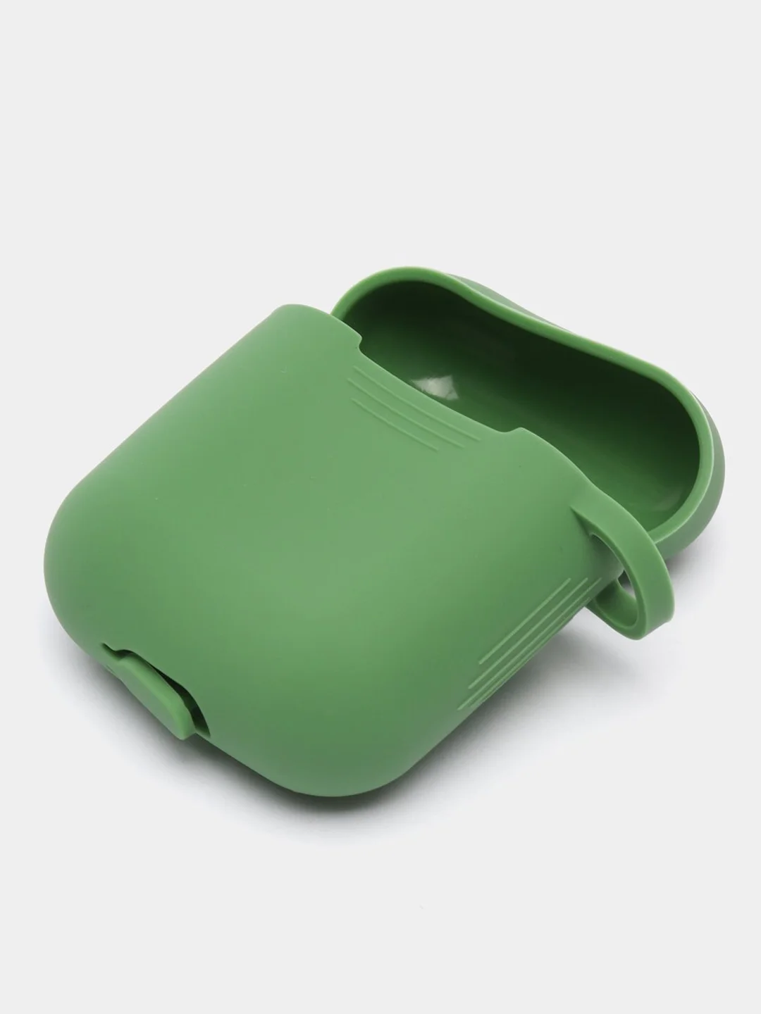 Зеленый силиконовый чехол для наушников AirPods 1 / 2 / TWS i9s i10 i11 i12 i13 i14 i15 i100