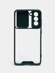 Морской чехол для Samsung Galaxy S21, Самсунг Галакси С21  пластиковый прозрачный с защитой камеры