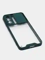 Морской чехол для Samsung Galaxy S21, Самсунг Галакси С21  пластиковый прозрачный с защитой камеры