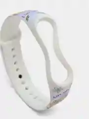 Манго силиконовый ремешок с принтом для Xiaomi Mi Band 7 / 3 / 4 / 5 / 6