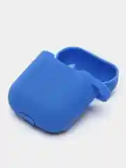 Синий силиконовый чехол для наушников AirPods 1 / 2 / TWS i9s i10 i11 i12 i13 i14 i15 i100